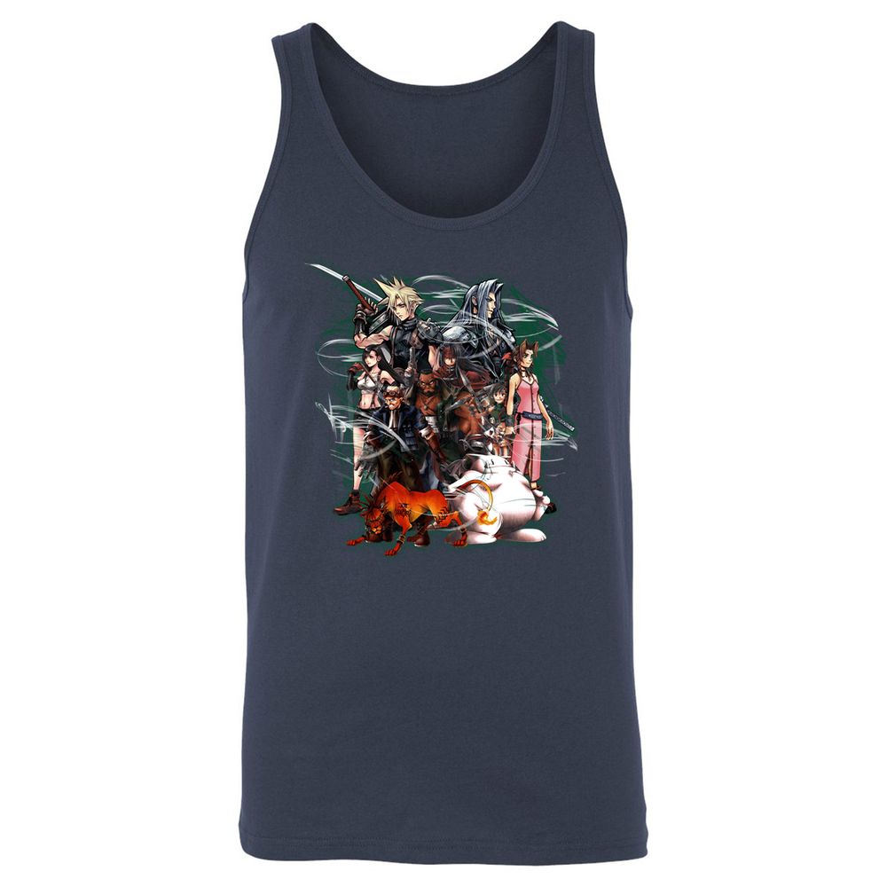 Unisex Jersey Tank - RSJFBF6J - Navy - 2