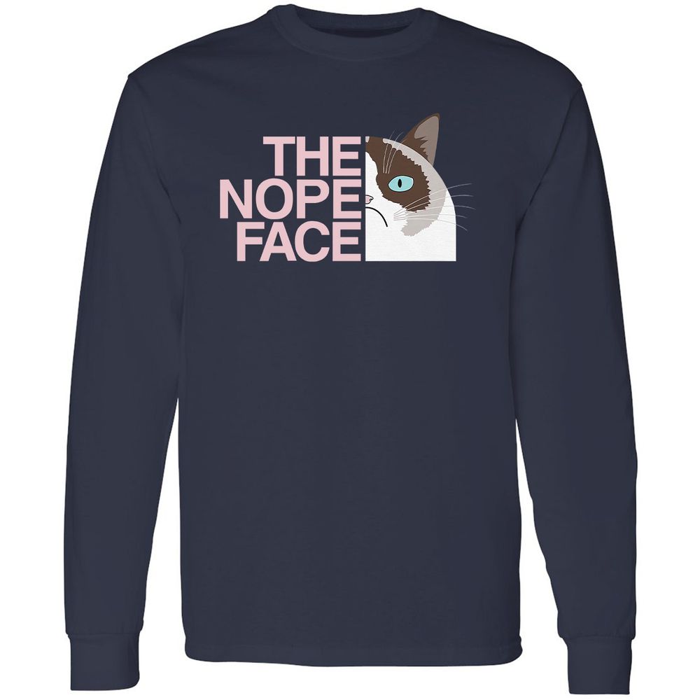 Long Sleeve T-Shirt - 8TW7F4MR - Navy - 2