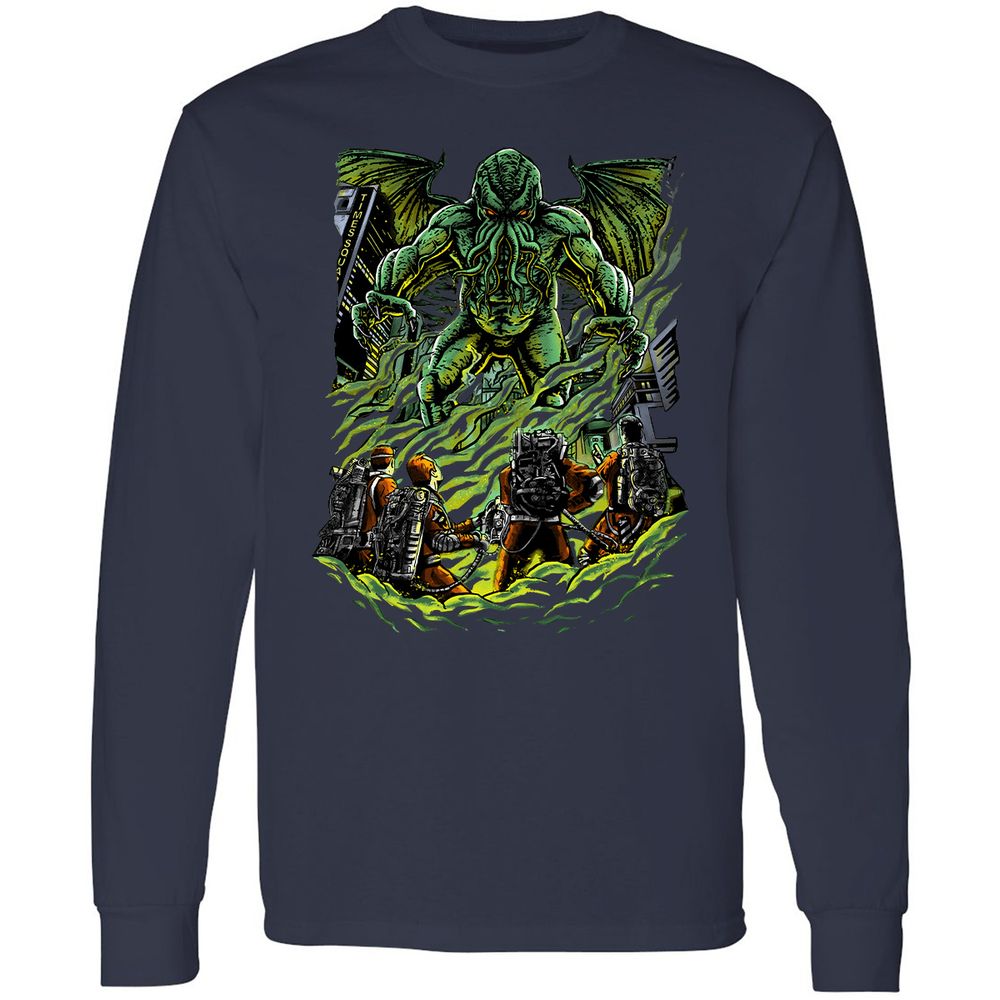 Long Sleeve T-Shirt - 3ZYH8JG3 - Navy - 2