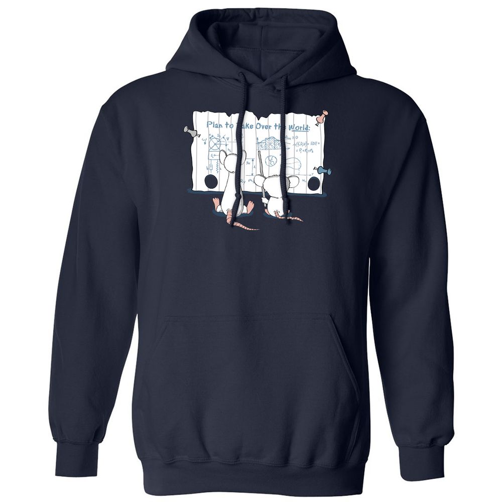 Classic Unisex Hoodie - WNWGQ48H - Navy - 2