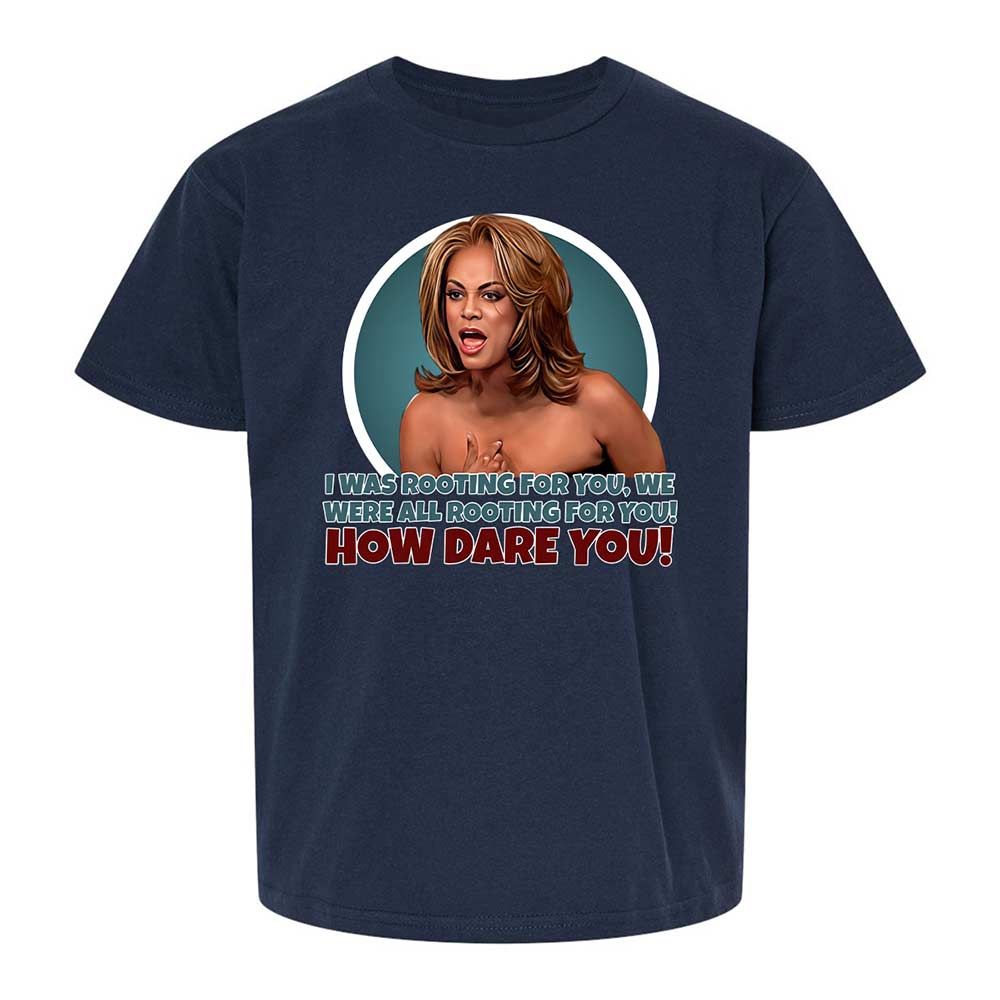 How dare you - Navy - 2