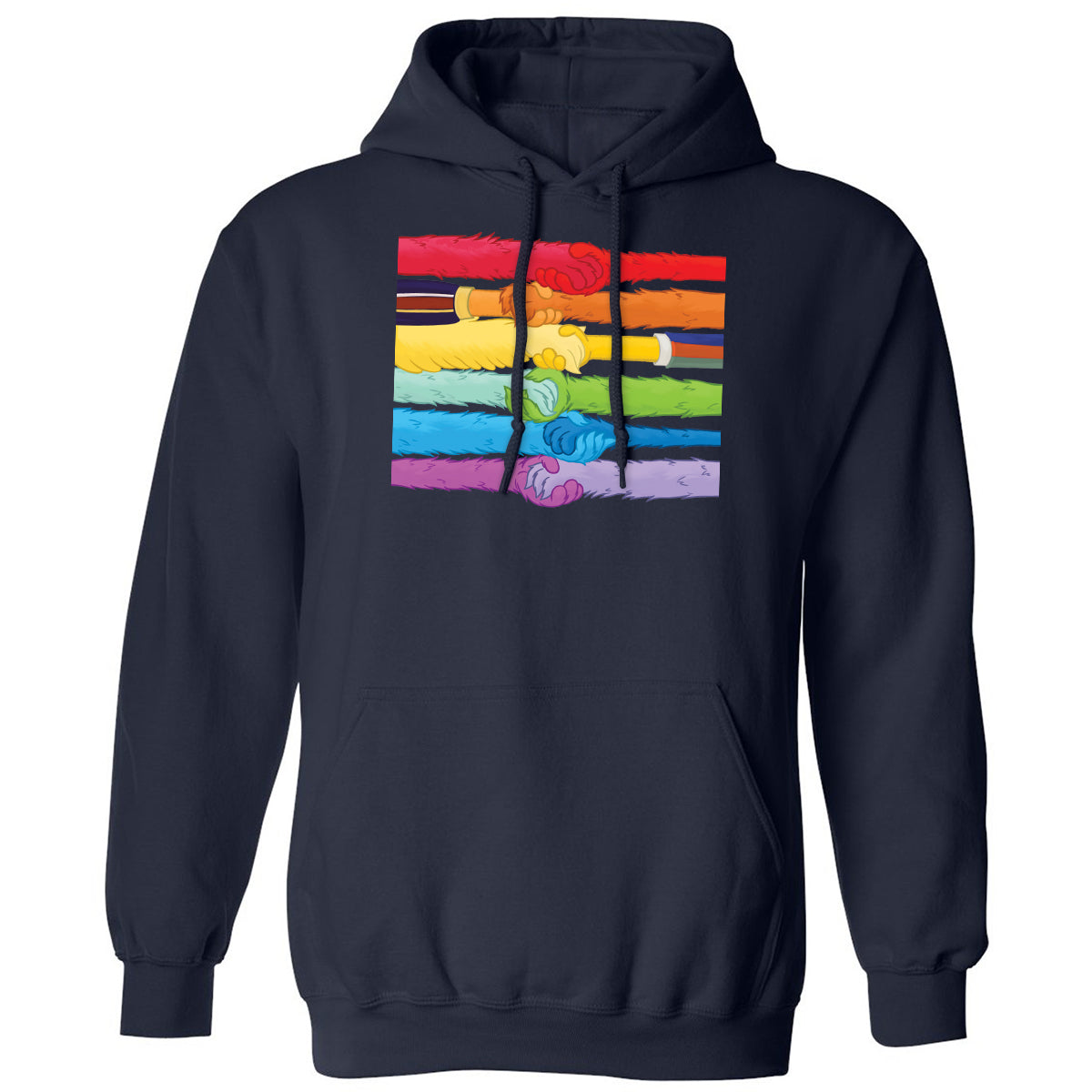 Classic Unisex Hoodie - 7DUDZ2L1 - Navy - 2