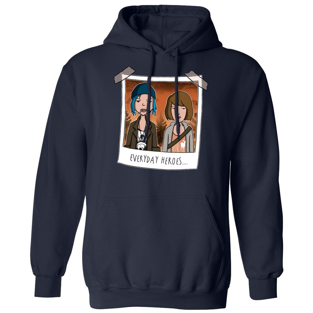 Classic Unisex Hoodie - 3CA3SPGZ - Navy - 2