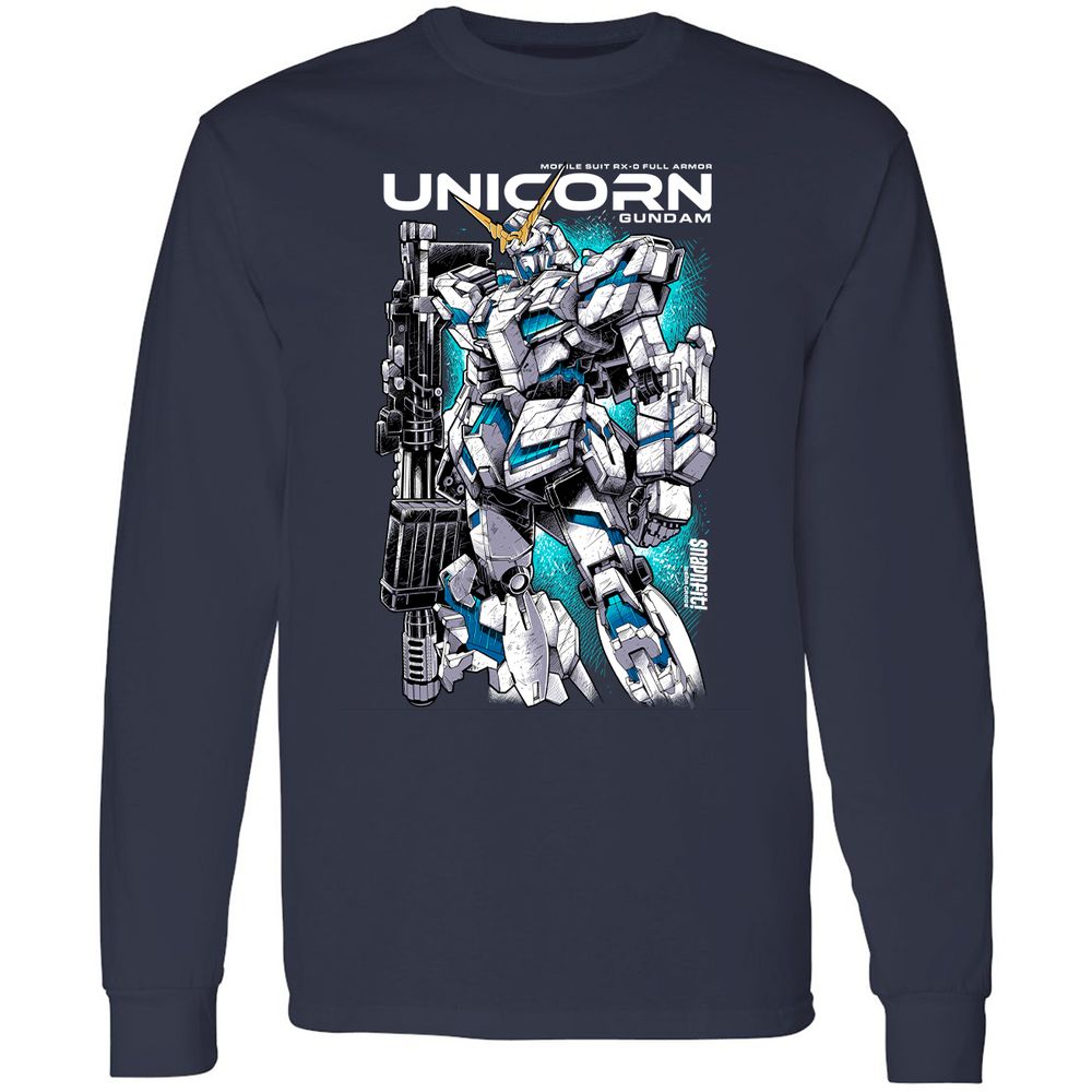 Long Sleeve T-Shirt - 6SL1FV9E - Navy - 2