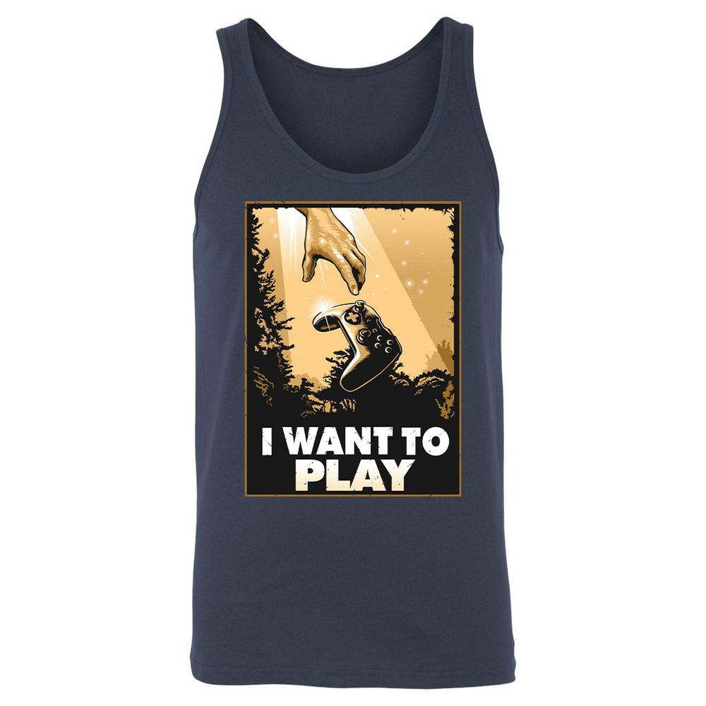 Unisex Jersey Tank - 5B1SLHUD - Navy - 2