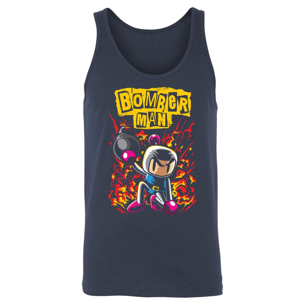 Unisex Jersey Tank - SLP543L5 - Navy - 2
