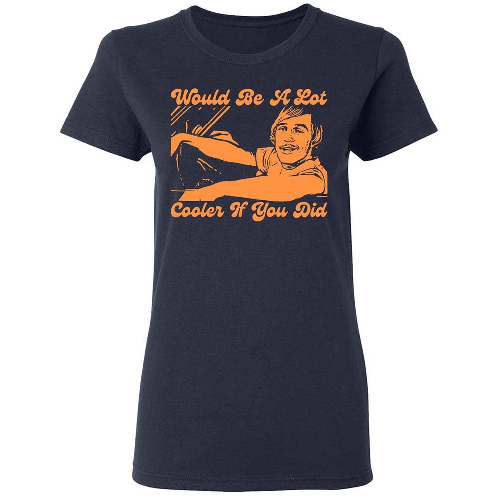 Women's T-Shirt - 3SW9XA94 - Navy - 2