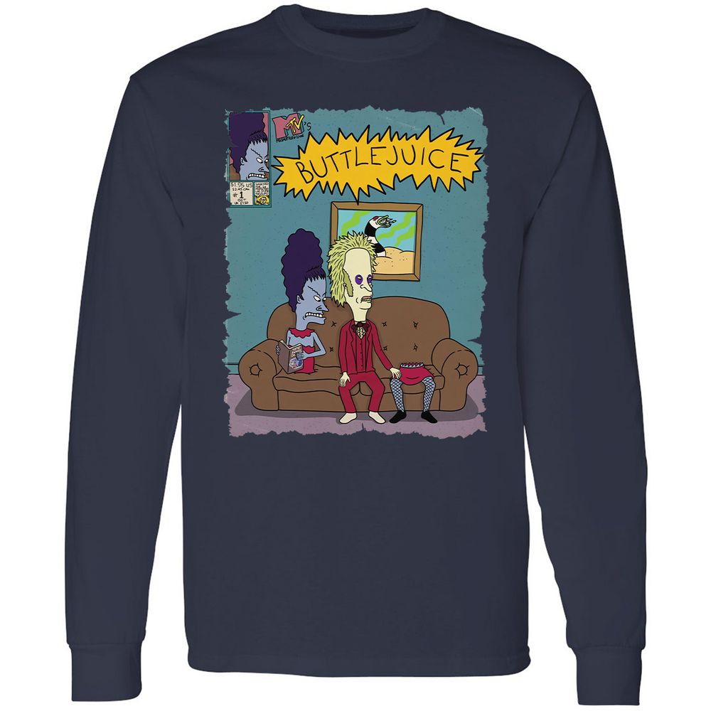 Long Sleeve T-Shirt - 5PCEK96G - Navy - 2