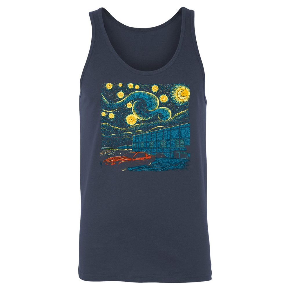 Unisex Jersey Tank - XV4UEAQK - Navy - 2