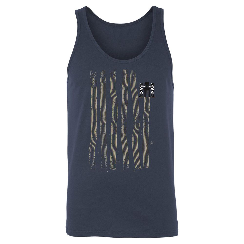Unisex Jersey Tank - G6Y6NQZK - Navy - 2