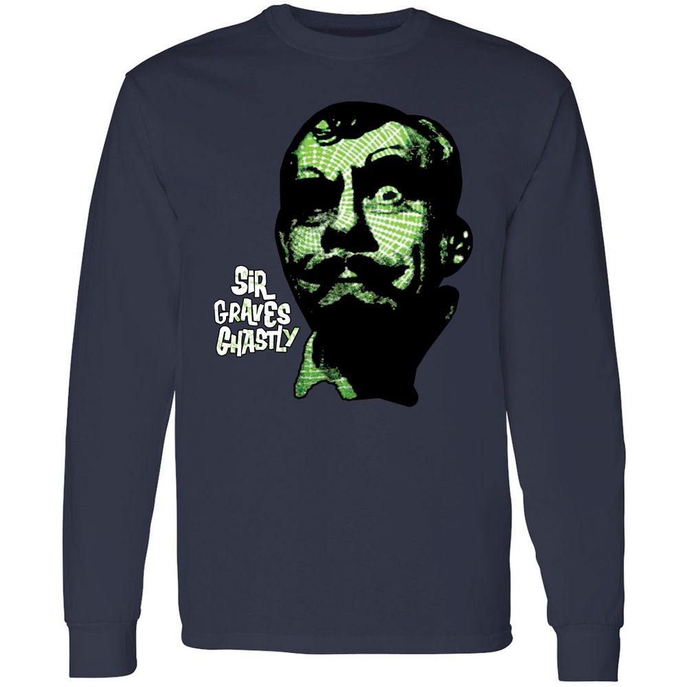 Long Sleeve T-Shirt - QBUNP5UJ - Navy - 2