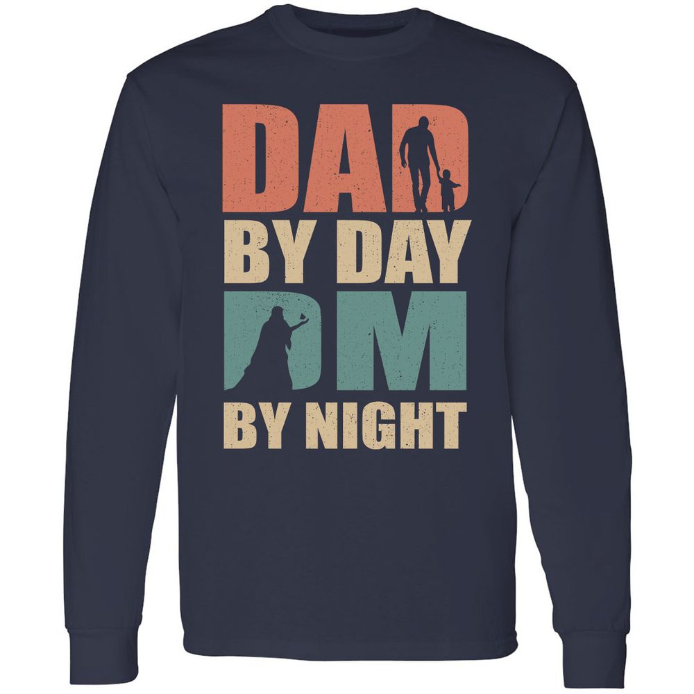 Long Sleeve T-Shirt - WK374RSG - Navy - 2