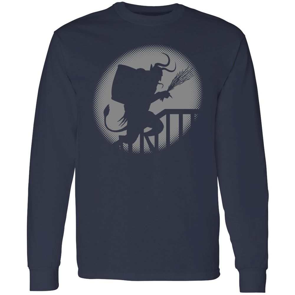 Long Sleeve T-Shirt - 3AVSU4D8 - Navy - 2