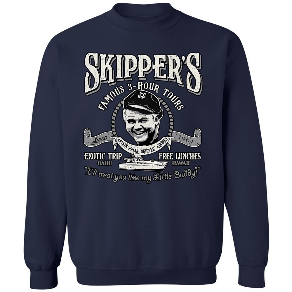 Classic Unisex Sweatshirt - Z3TCPNB2 - Navy - 2
