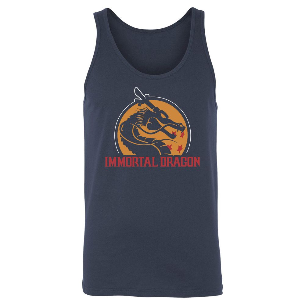 Unisex Jersey Tank - RYFXXGQU - Navy - 2