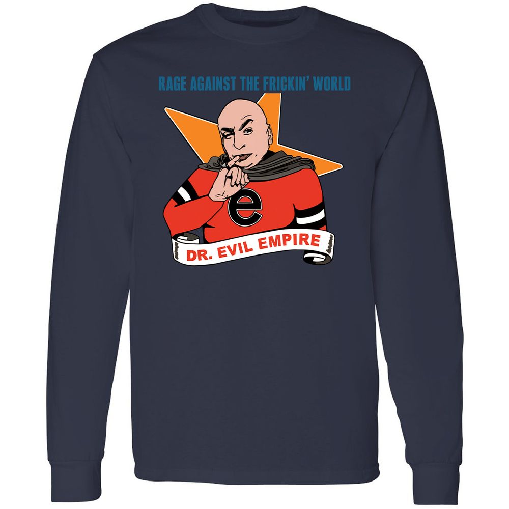 Long Sleeve T-Shirt - ZLTYEHKJ - Navy - 2