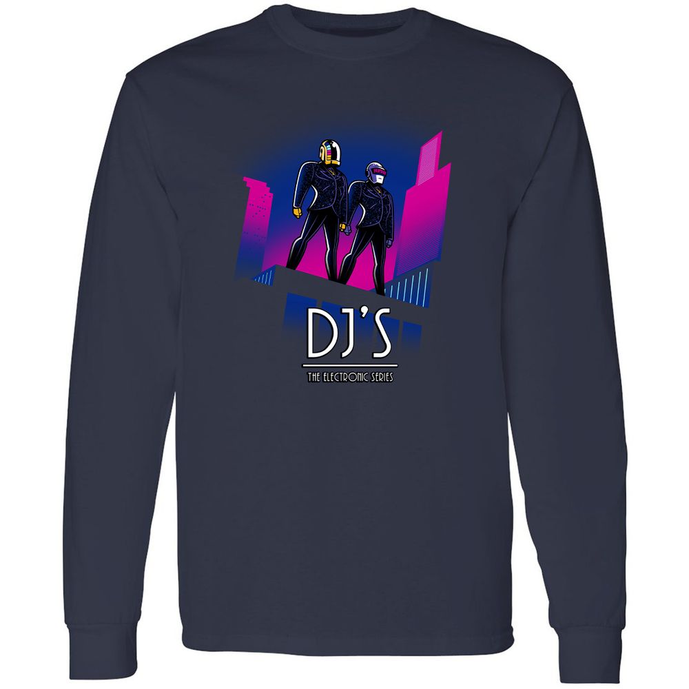 Long Sleeve T-Shirt - WB3FWXXX - Navy - 2