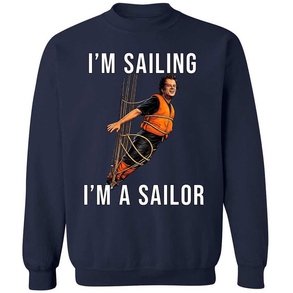 Classic Unisex Sweatshirt - WVETCZR6 - Navy - 2