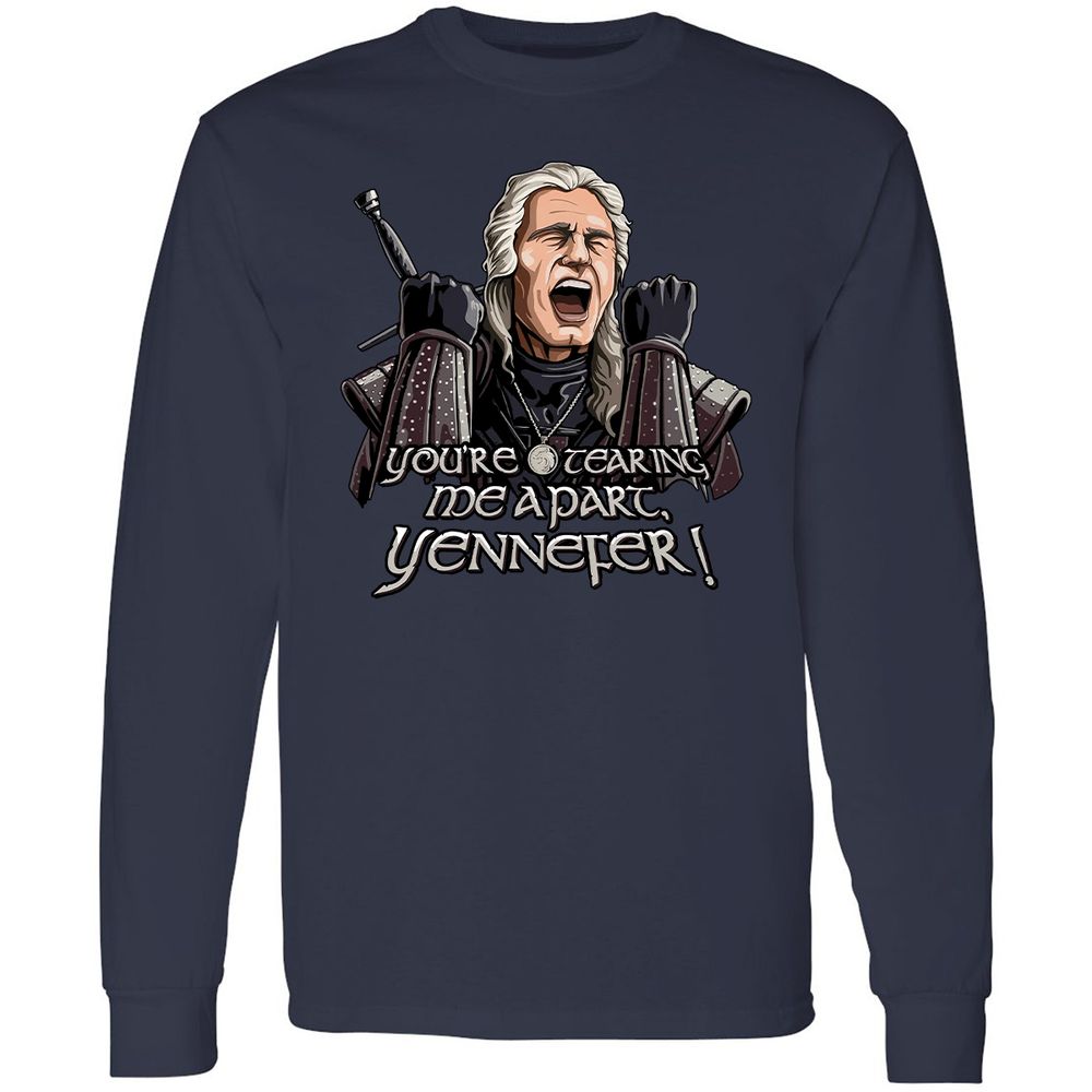 Long Sleeve T-Shirt - VXQBDV9G - Navy - 2