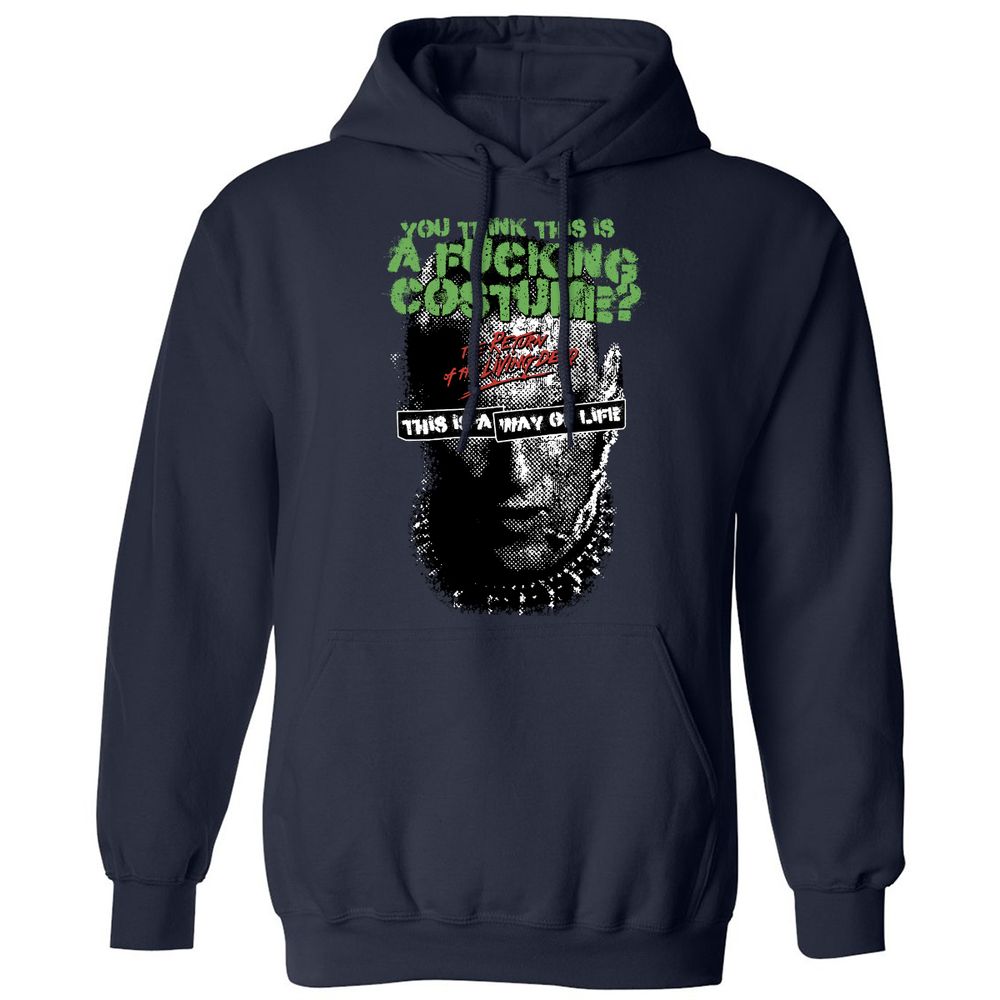 Classic Unisex Hoodie - 62XULF76 - Navy - 2