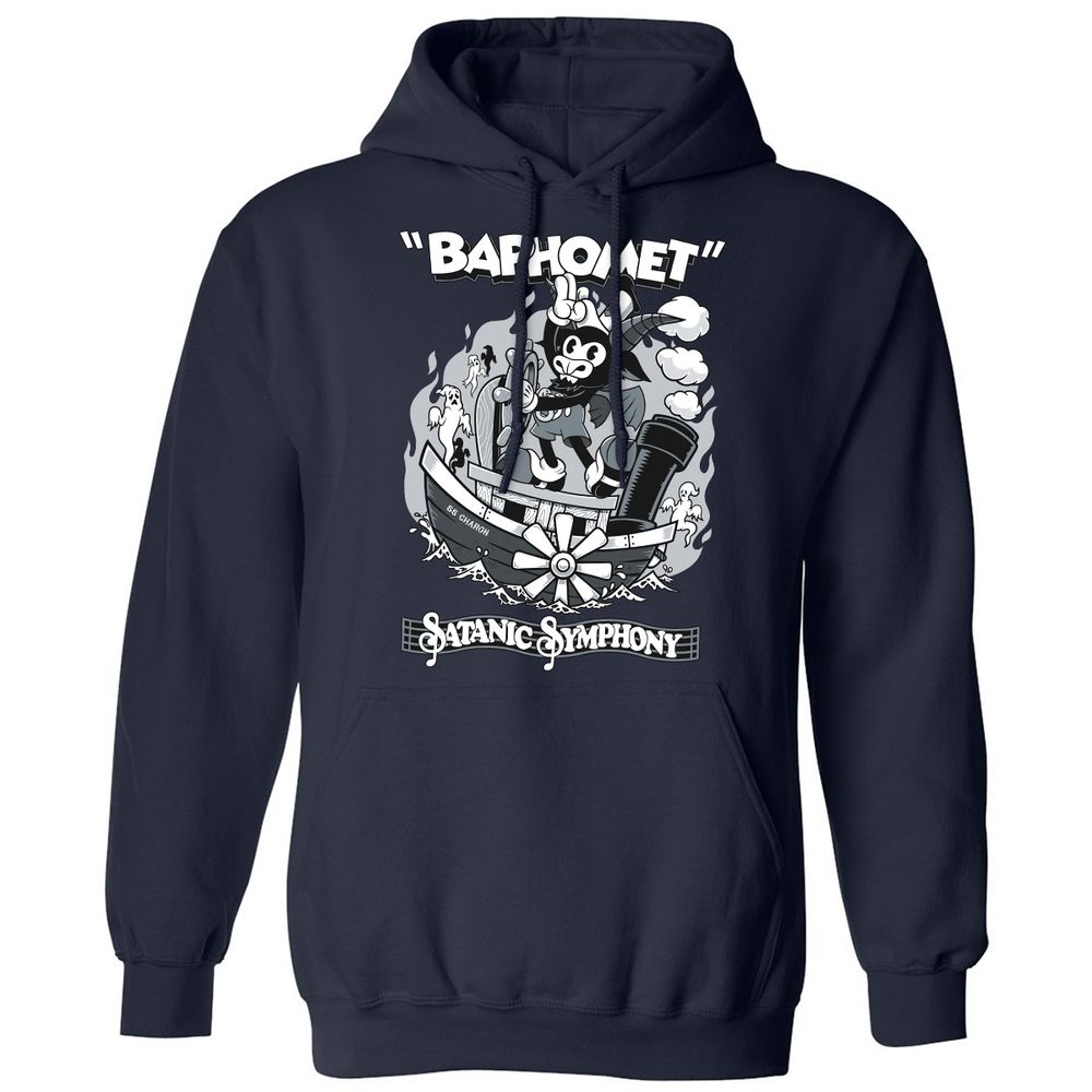 Classic Unisex Hoodie - JUC4HCTX - Navy - 2