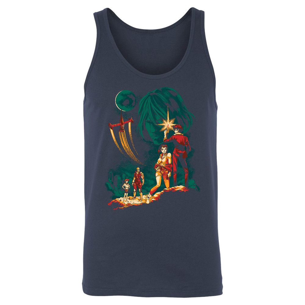 Unisex Jersey Tank - 6EL55YBH - Navy - 2