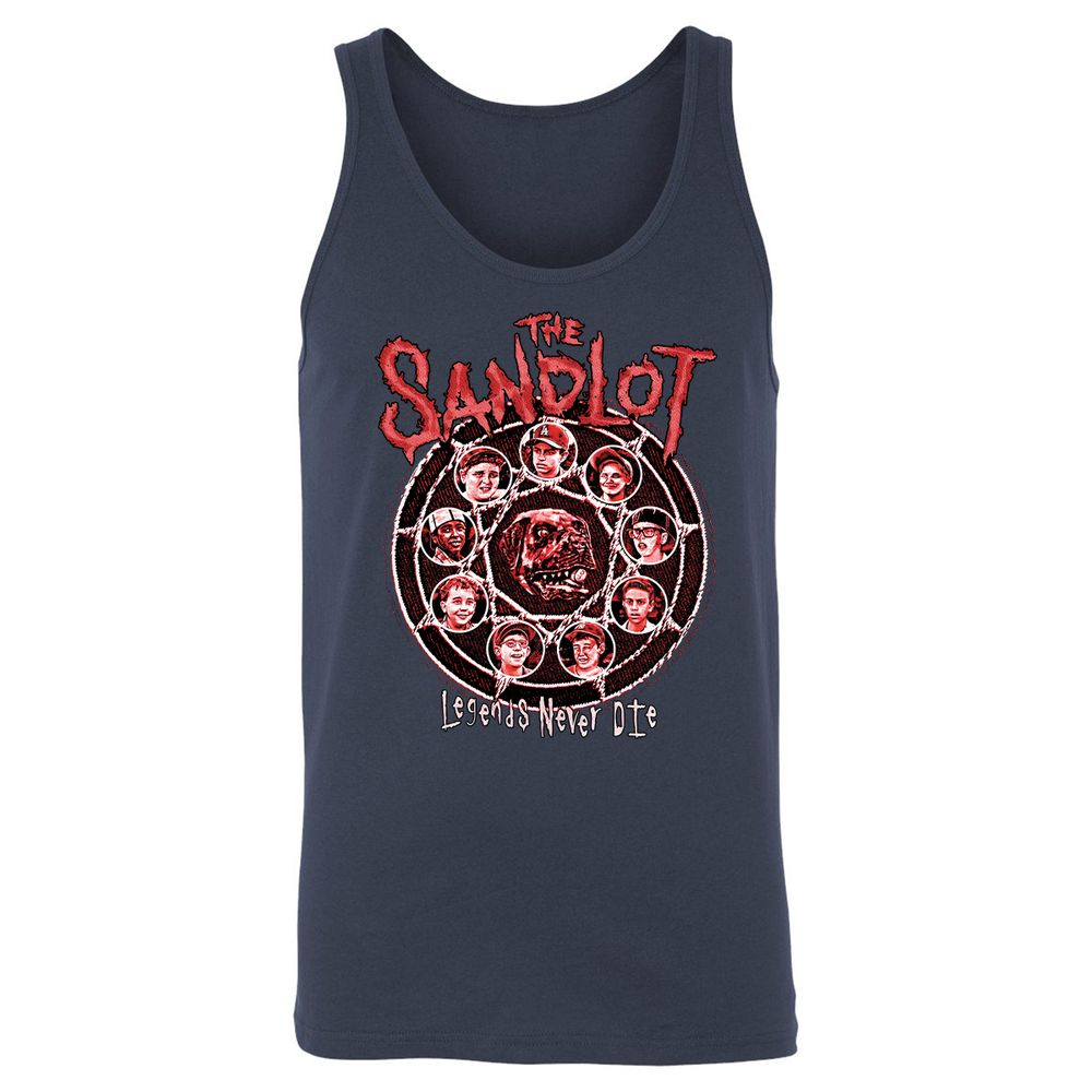 Unisex Jersey Tank - DJSHL549 - Navy - 2