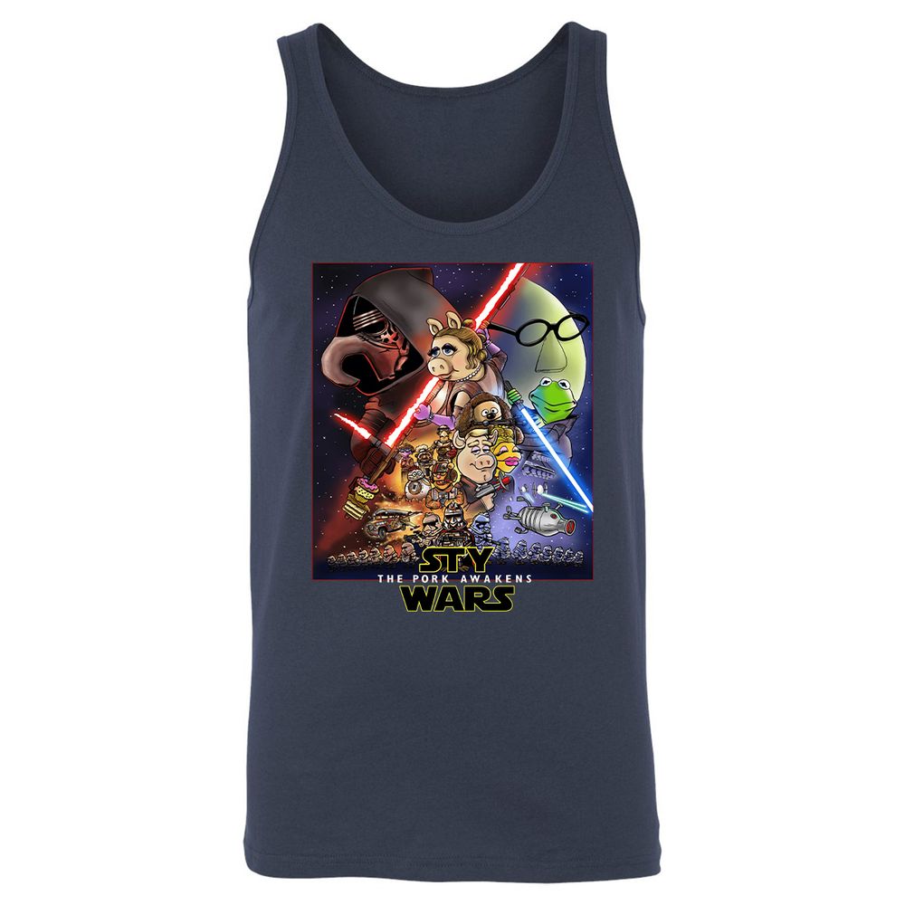 Unisex Jersey Tank - 7V4WMG58 - Navy - 2