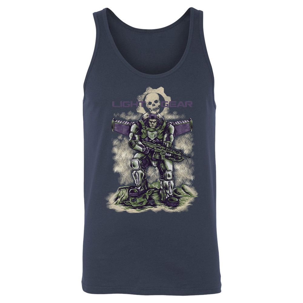 Unisex Jersey Tank - ZTUDBPNG - Navy - 2