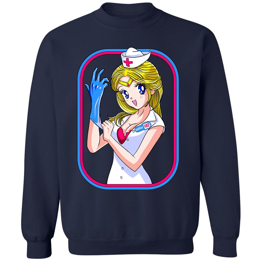 Classic Unisex Sweatshirt - YGB5FL96 - Navy - 2