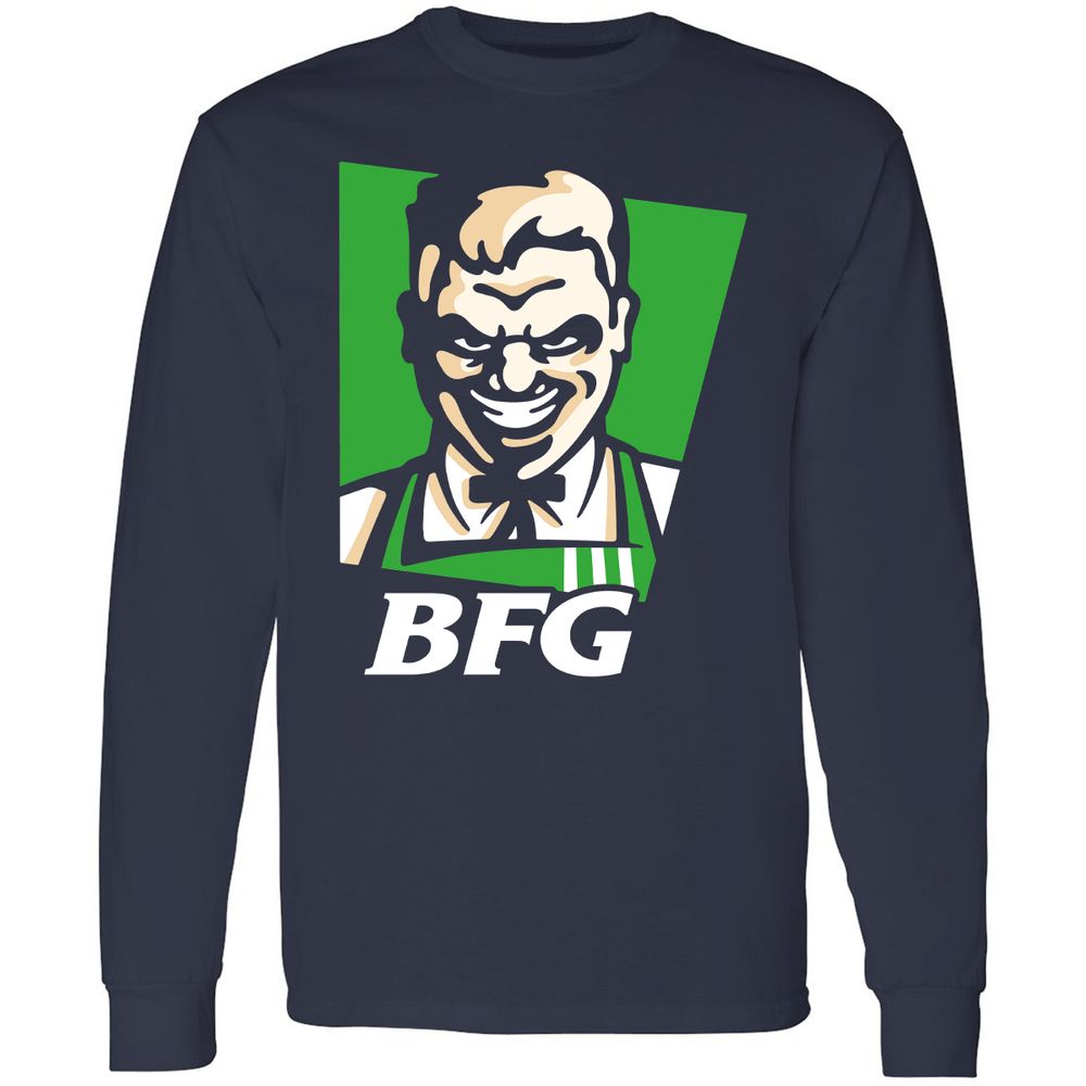 Long Sleeve T-Shirt - EJZLHH3U - Navy - 2