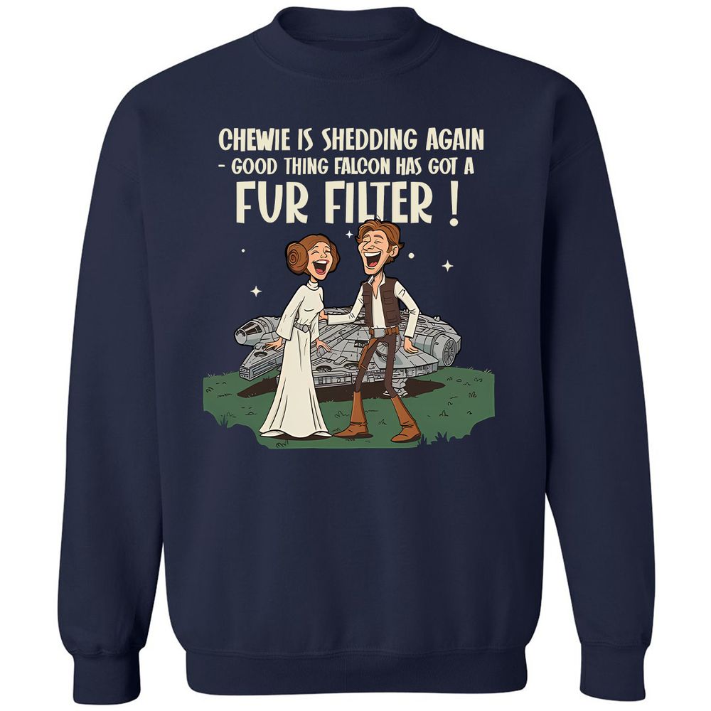 Classic Unisex Sweatshirt - LYDVTA68 - Navy - 2