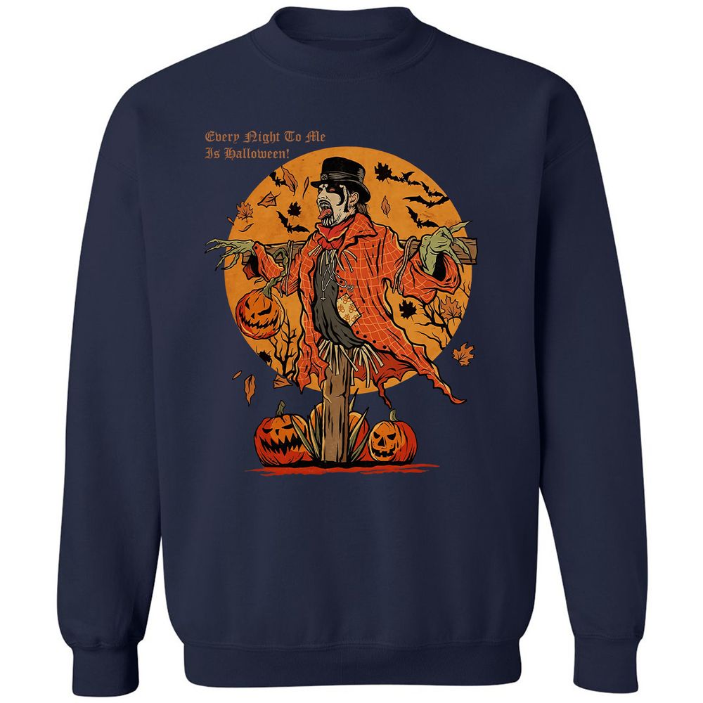 Classic Unisex Sweatshirt - 5K1EHUEZ - Navy - 2