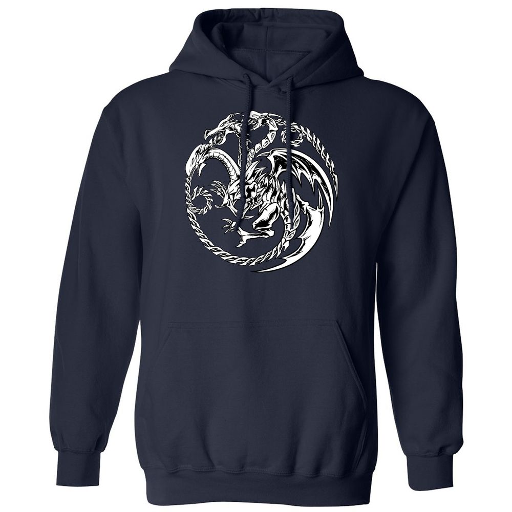 Classic Unisex Hoodie - SCT8Y8F9 - Navy - 2