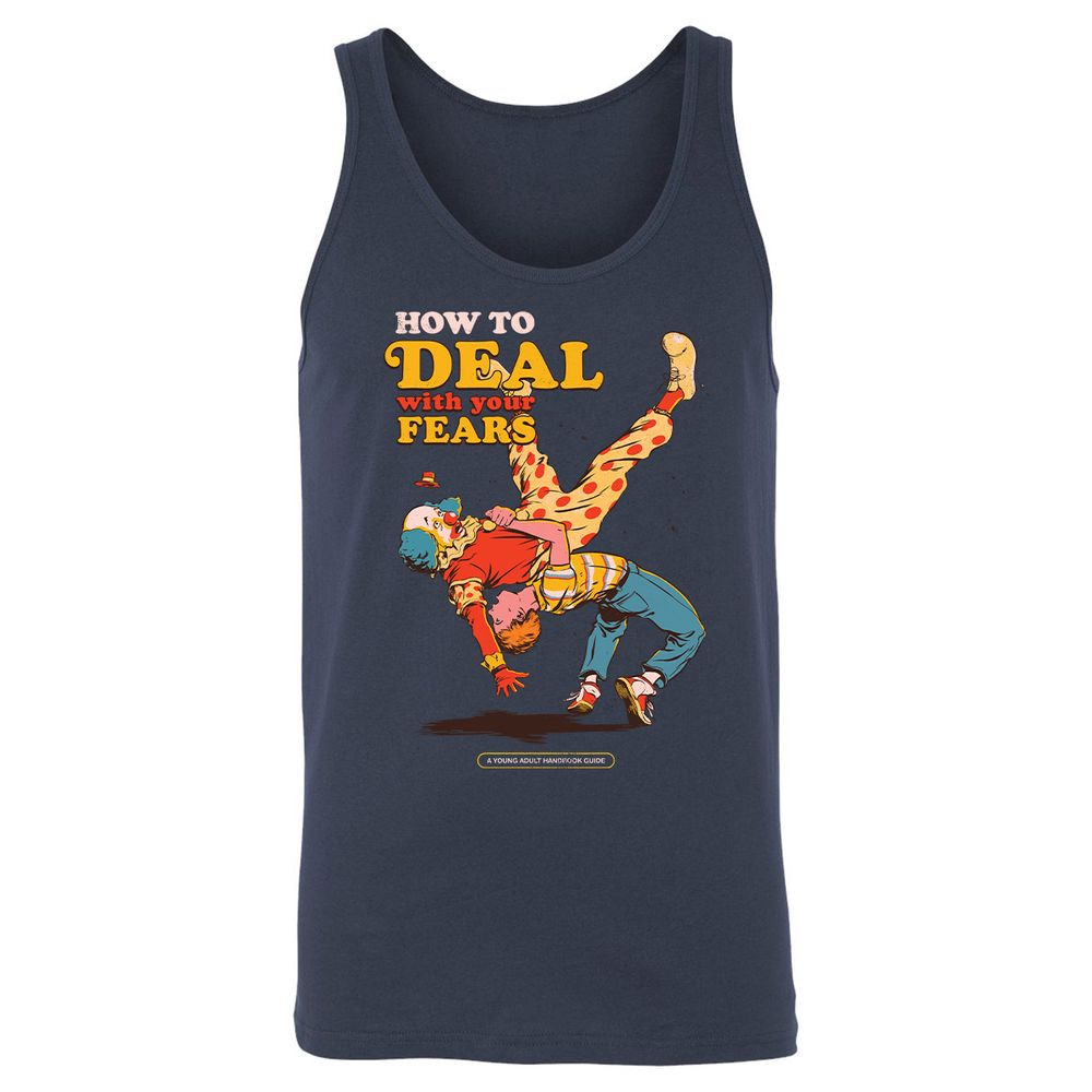 Unisex Jersey Tank - XBD75GV7 - Navy - 2