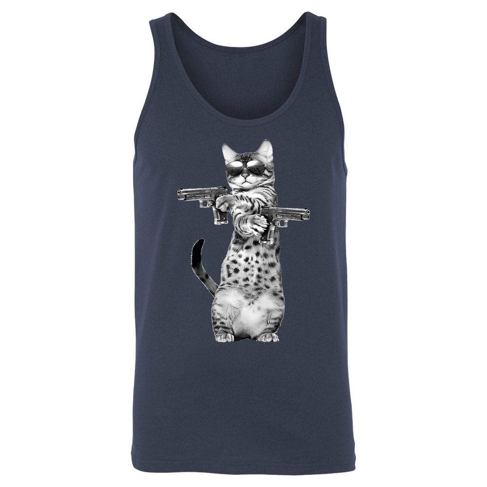 Unisex Jersey Tank - ED9XWJDL - Navy - 2