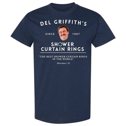 Classic Unisex T-Shirt - A4HQWE96 - Navy - 2