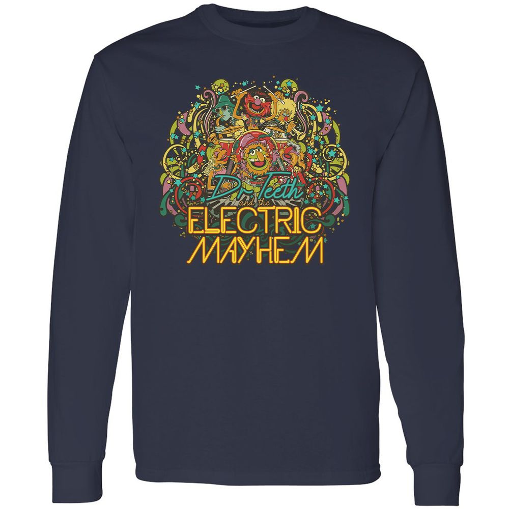 Long Sleeve T-Shirt - TXBY1LZ6 - Navy - 2
