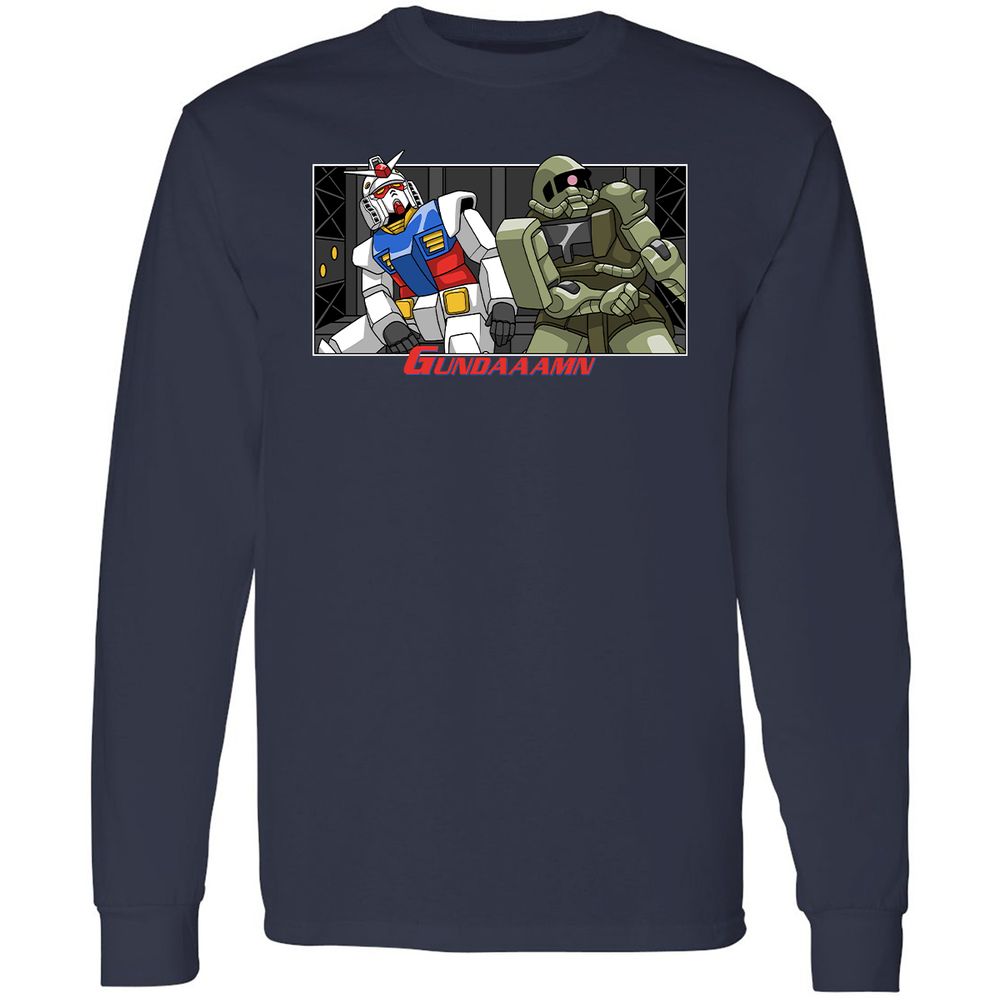 Long Sleeve T-Shirt - R2SEBDPD - Navy - 2