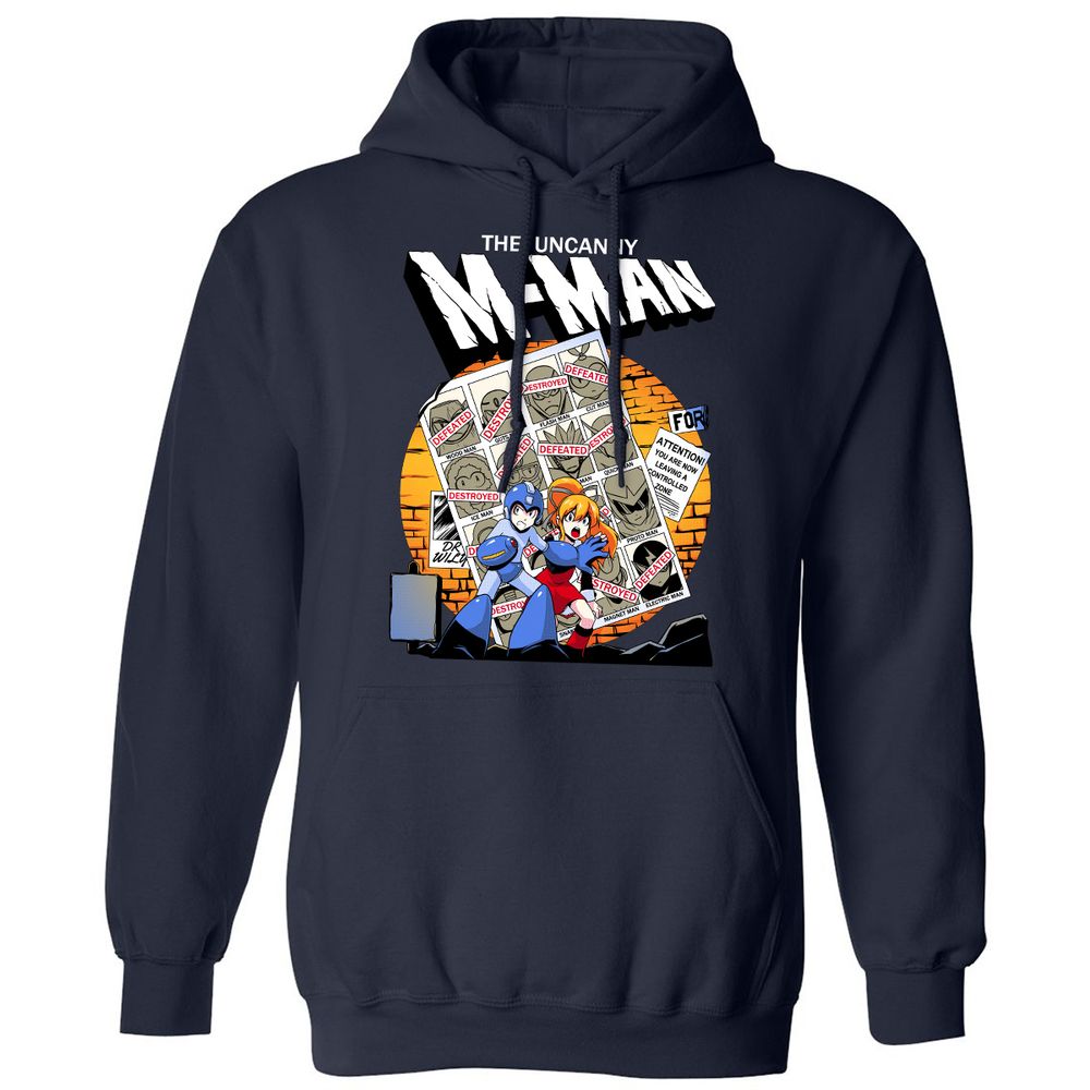 Classic Unisex Hoodie - PTHV3FQW - Navy - 2