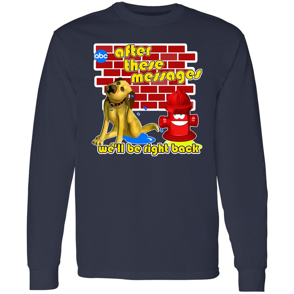 Long Sleeve T-Shirt - SREP7U82 - Navy - 2