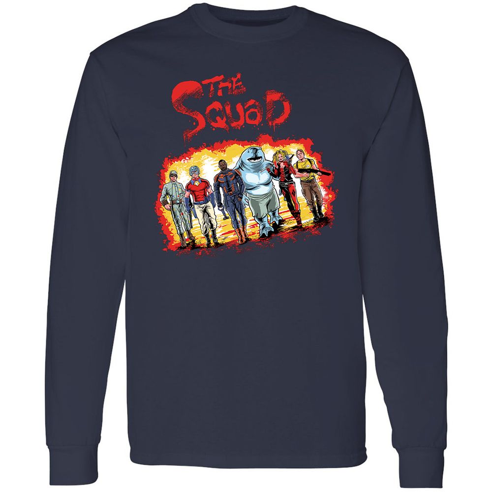 Long Sleeve T-Shirt - CKQFLPCE - Navy - 2