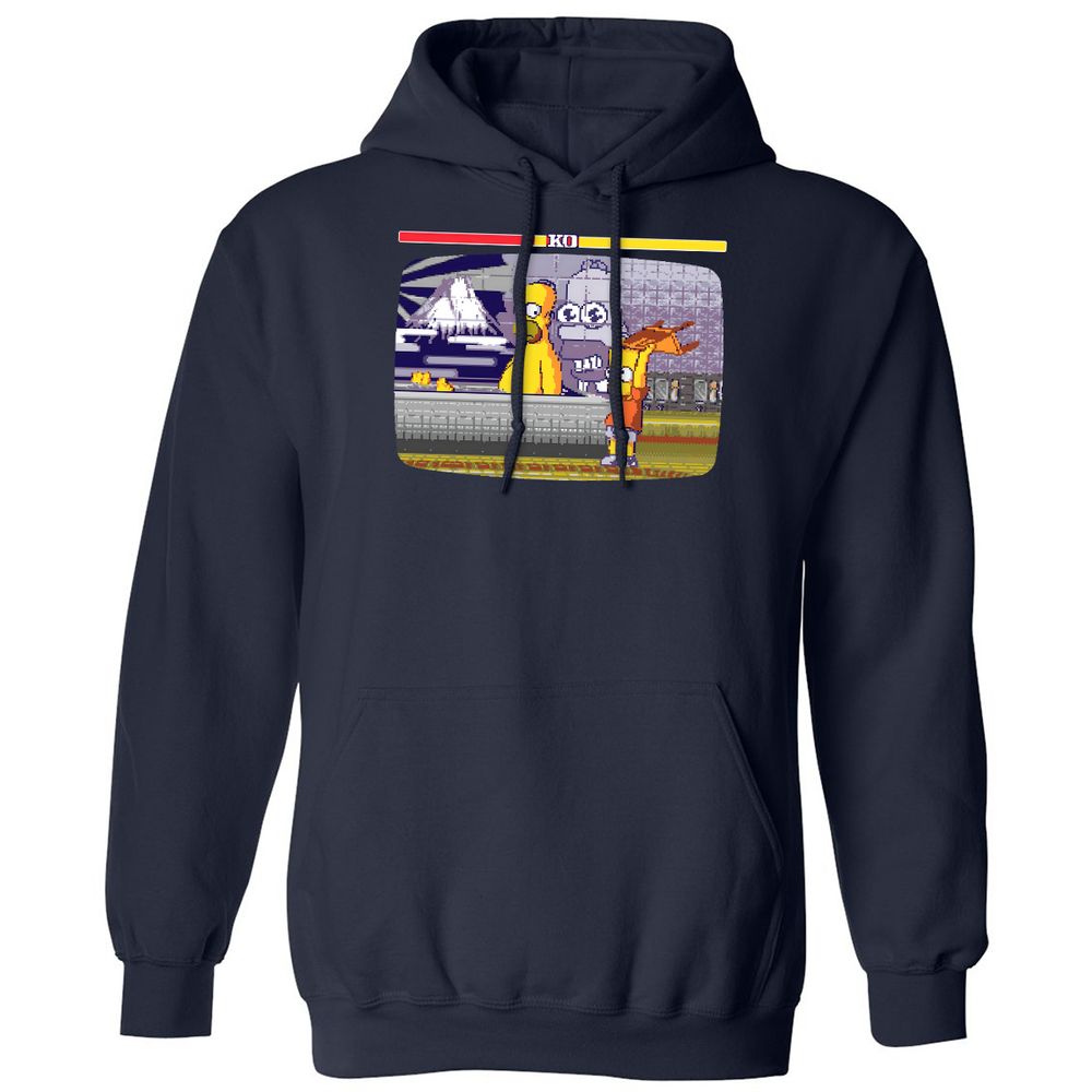 Classic Unisex Hoodie - LCT6P8VB - Navy - 2