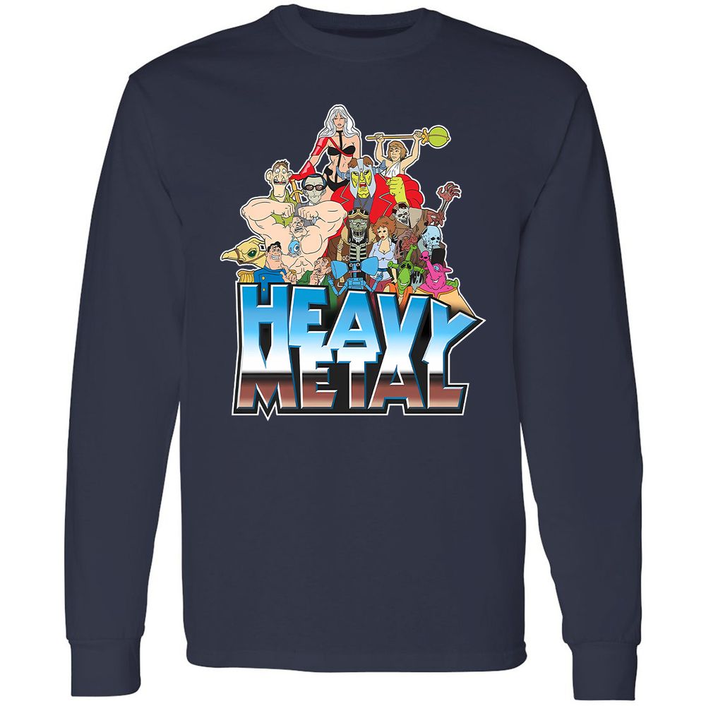 Long Sleeve T-Shirt - 92U6D8L6 - Navy - 2