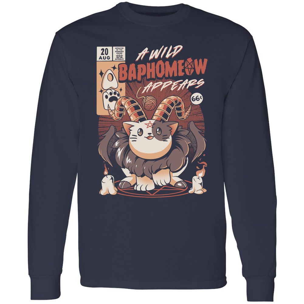 Long Sleeve T-Shirt - 6BY5YJ94 - Navy - 2