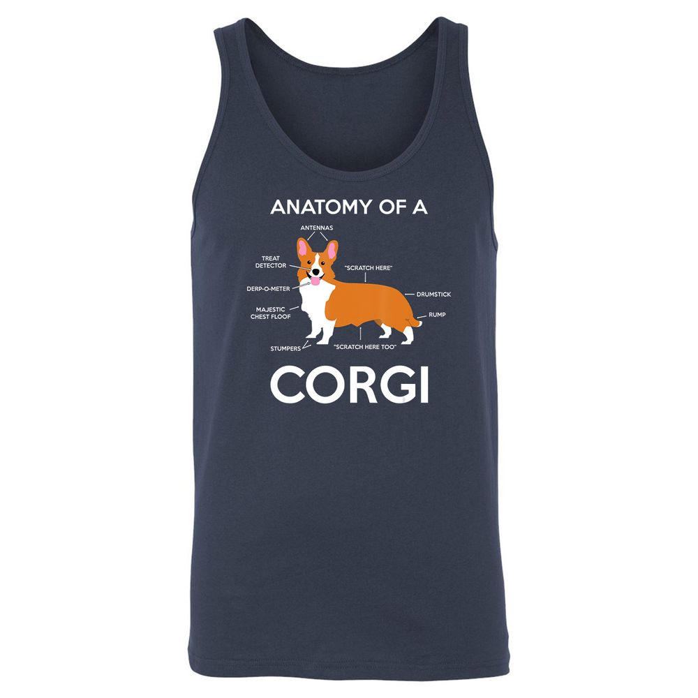 Unisex Jersey Tank - M5T5VR7N - Navy - 2