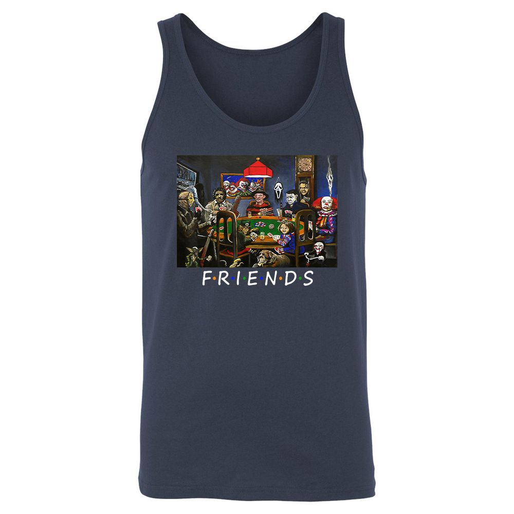Unisex Jersey Tank - A1ANEFXH - Navy - 2