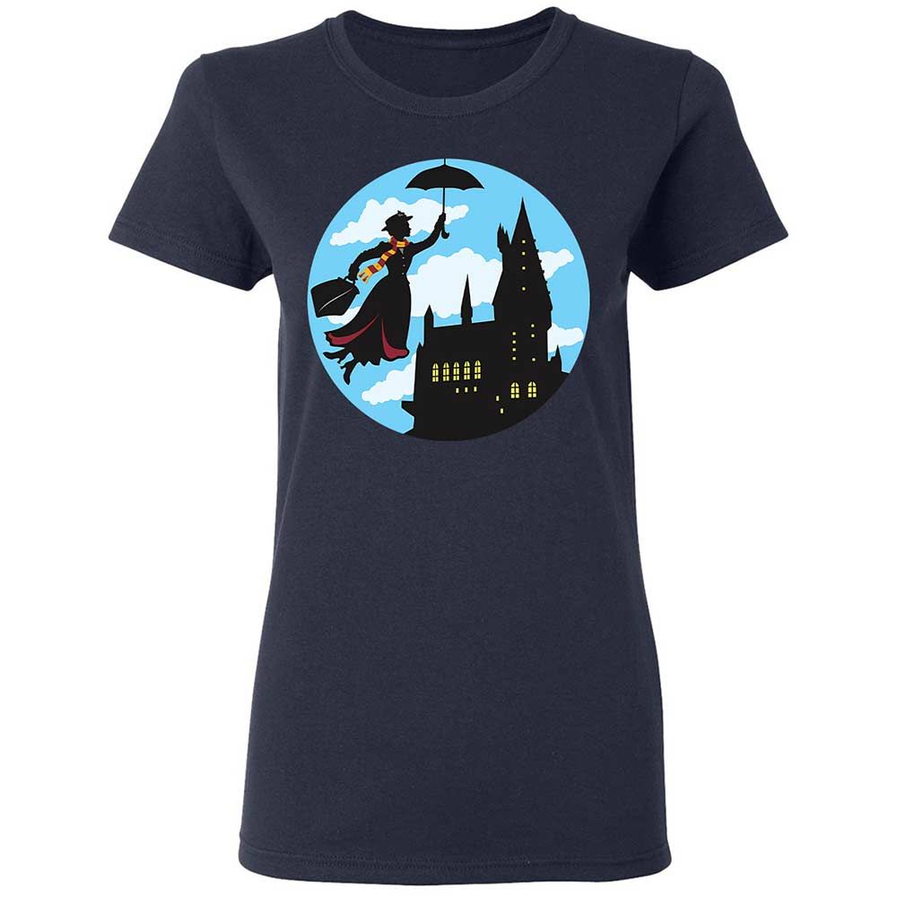 Women's T-Shirt - Y5ZVPCZF - Navy - 2