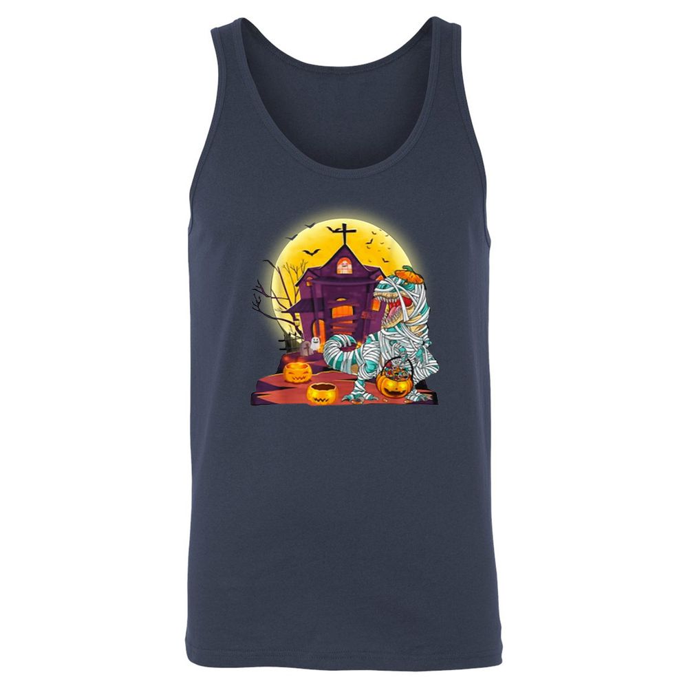 Unisex Jersey Tank - 7U8G3ZLY - Navy - 2