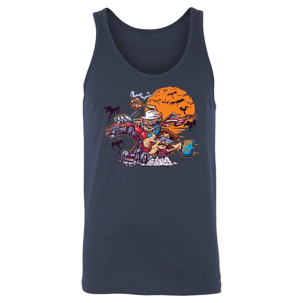 Unisex Jersey Tank - JR6K1NZM - Navy - 2